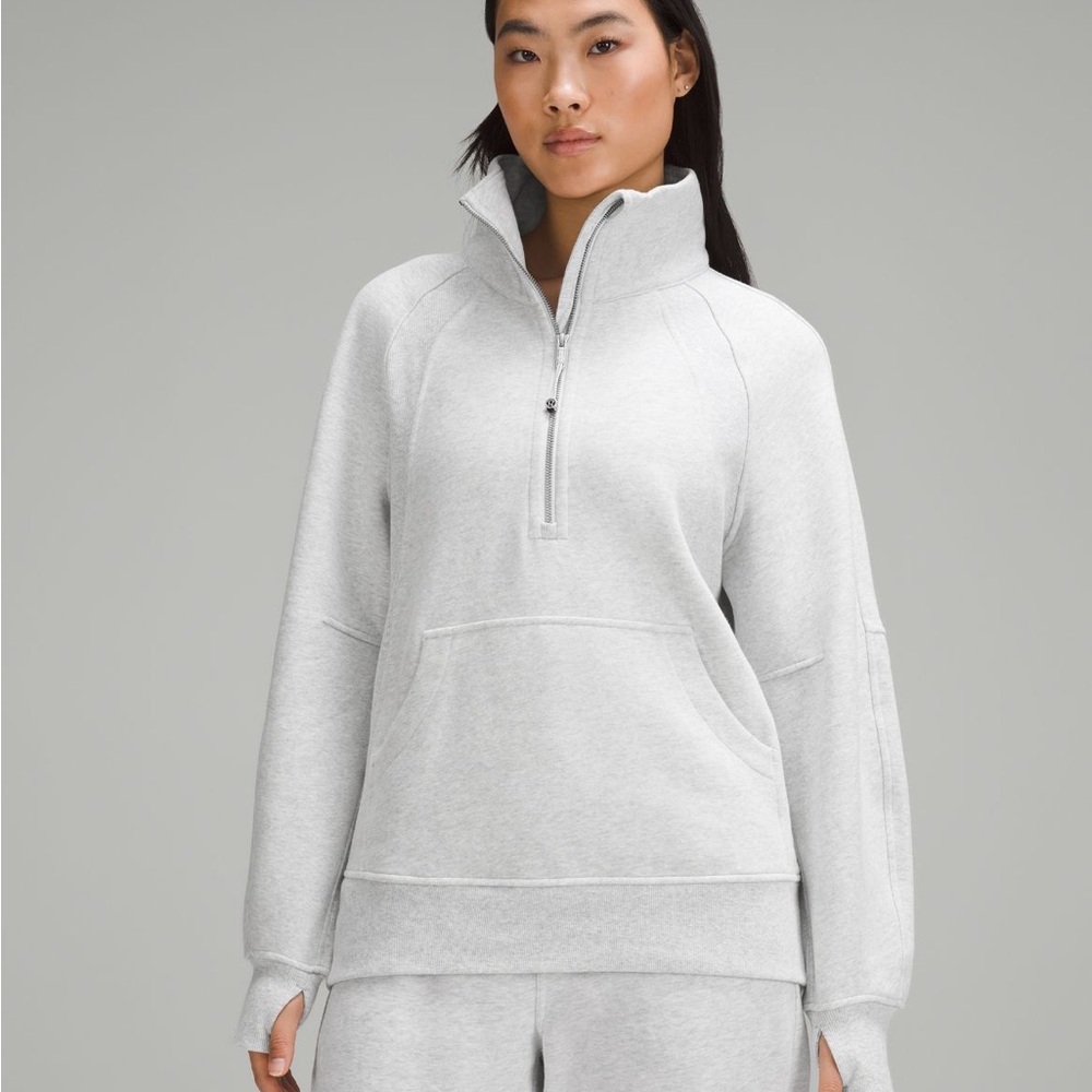lululemon Scuba Oversized Funnel Neck Half Zip